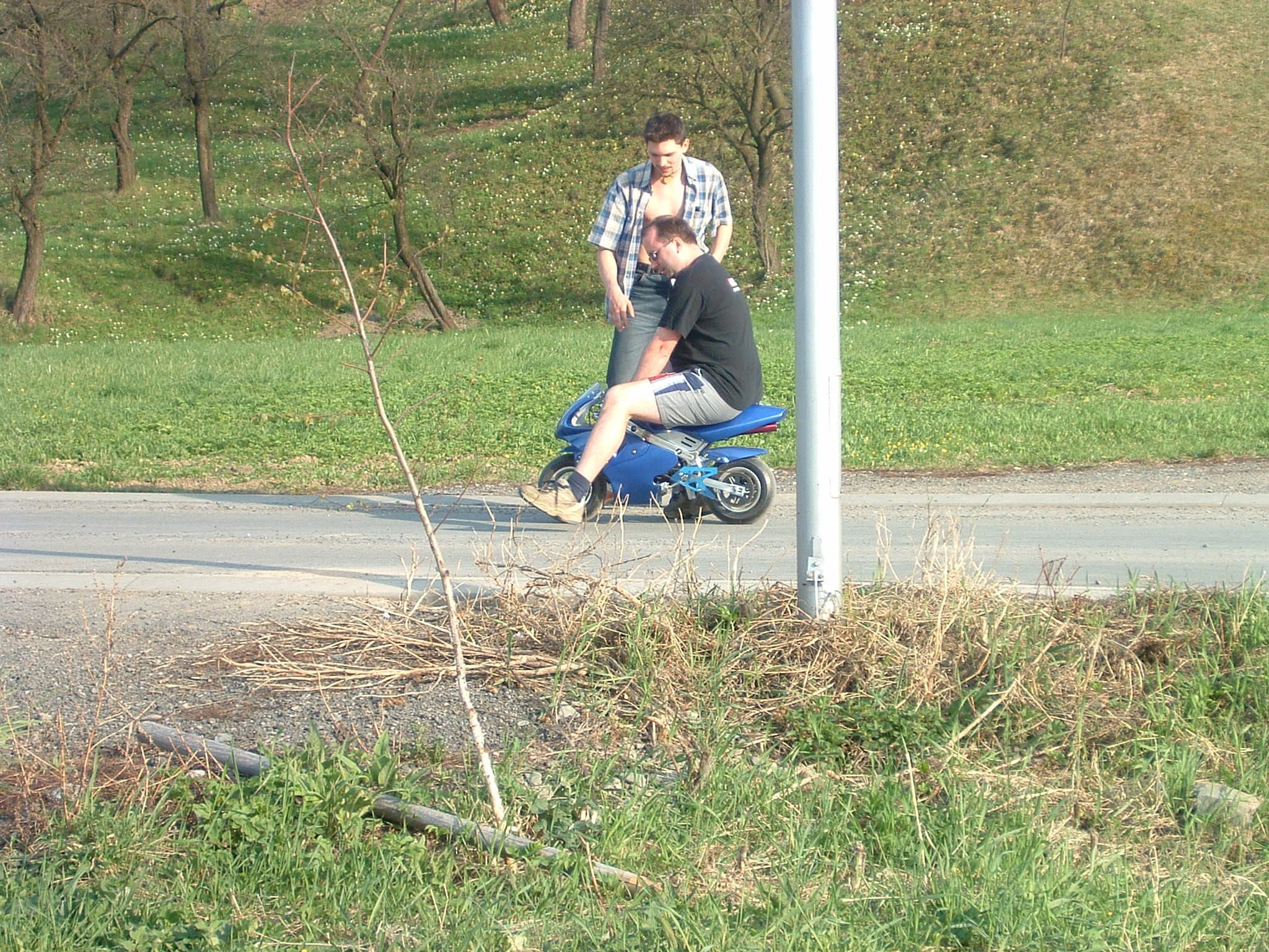 Marty na motorce :-)