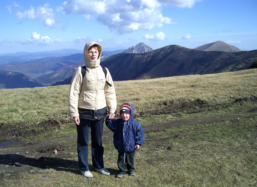 Nahore na hore, trošku tam foukalo ... ale krááásně
A TY PANORAMATA :-)